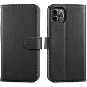 M.TK Moveteck Apple iPhone 11 Pro Max Kılıf Tam Kaplar Deri Dokulu