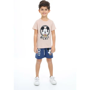 Mickey Mouse Baskılı Alt Üst Takım 2016