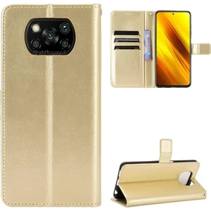 M.TK Moveteck Xiaomi Poco X3 - X3 Pro Kılıf Tam Kaplar Deri Dokulu