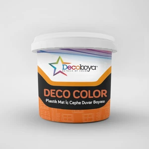 Deco Color Plastik Mat Iç Cephe Duvar Boyası 3 kg