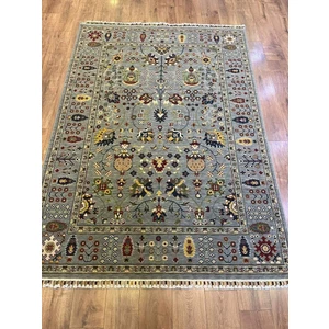 Yün Halı Uşak Saf Yün Yüksek  Yün Den Dokunmuş Halı Modeli