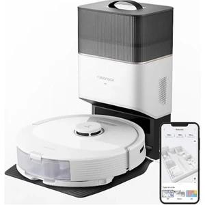 Q8 Max Plus Çöp Istasyonlu 5500PA Emiş Güçü Akıllı Robot Süpürge - Beyaz