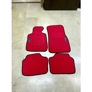 Bmw E30 E36 E46 E90 E92 F30 Kırmızı Halı Paspas Takımı
