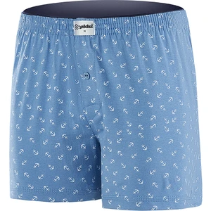 Yıldız Çamaşır 3'lü Çapa Desen Penye Havlu Bel Boxer  Pamuk Q43