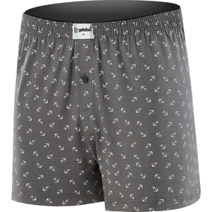 Yıldız Çamaşır 3'lü Çapa Desen Penye Havlu Bel Boxer  Pamuk Q43