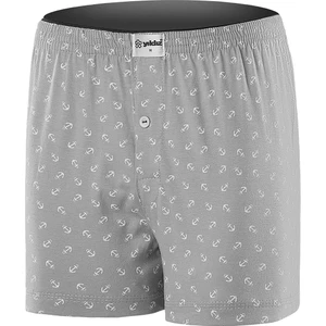 Yıldız Çamaşır 3'lü Çapa Desen Penye Havlu Bel Boxer  Pamuk Q43