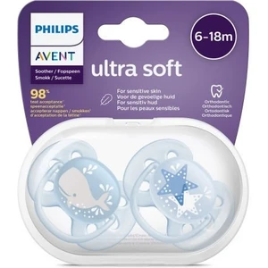 Philips Avent Ultra Soft Emzik 6-18 Ay Erkek