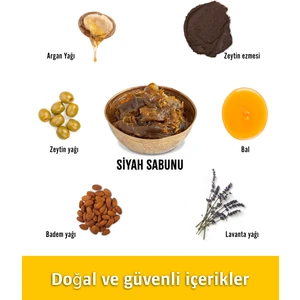 Fas Siyah Sabunu Lavanta Jel Peeling Sabunu 250 gr