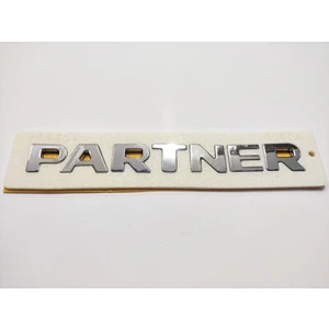 Peugeot Partner Arma Bagaj Yazısı Yapıştırma 21.5cmx2.5cm 8157A