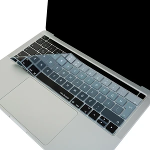 Macbook Pro Klavye Kılıfı Türkçe Q Baskı A1706 A1989 A2159 A1707 A1990 ile Uyumlu Ombre