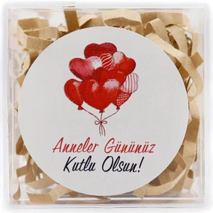 Repro Design Anneler Günü Baskılı 4 cm Yapışkanlı Etiket 24 Adet