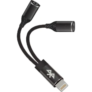 Sx-06 2in1 Lightning To 3.5mm Aux + Lightning Çoklayıcı Adaptör Kablo