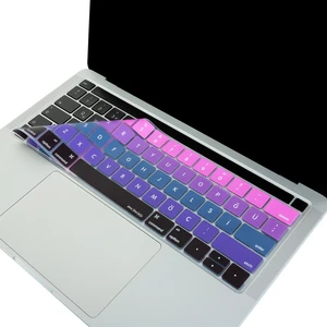 Macbook Pro Klavye Koruyucu US-TR Baskı A1706 A1989 A2159 A1707 A1990 Uyumlu Ombre
