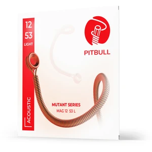 Pitbull Strings Mutant Seri Coated Kararmaya Karşı Dayanıklı Akustik Gitar Teli Takım Mag