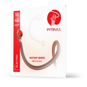 Pitbull Strings Mutant Seri Kopmalara Karşı Esnekliği Artırılmış Elektro Gitar Teli Takım + Pena Meg