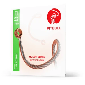 Pitbull Strings Mutant Seri Kopmalara Karşı Esnekliği Artırılmış Elektro Gitar Teli Takım + Pena Meg