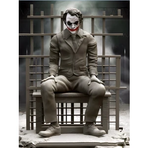 Joker In Prison Heath Ledger Figürü 20CM