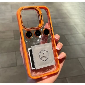 M.tk moveteck Apple iPhone 15 Pro Max Kılıf Krom