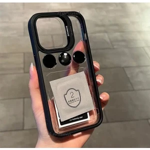 M.tk moveteck Apple iPhone 15 Pro Max Kılıf Krom