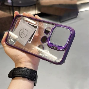 M.tk moveteck Apple iPhone 15 Pro Max Kılıf Krom