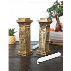 Gökçen Hobi Antik Mısır Şamdan Mumluk (Reçine)