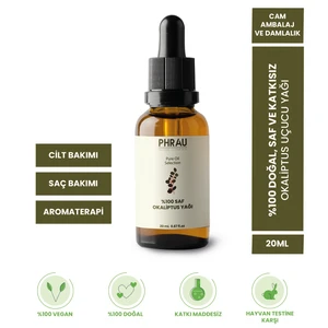 %100 Saf ve Doğal Okaliptus Uçucu Yağı 20 ml