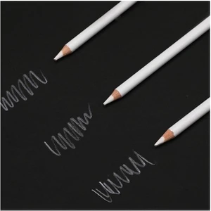 Beyaz Kömür Kalem Seti - 3 Lü