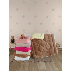 Wellsoft Bebek Yorganı-Kahverengi 95X145 cm
