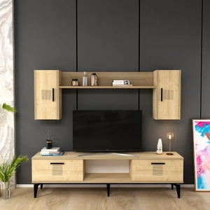 Cantek Dizayn Assimo Tv Ünitesi Takımı Safirmeşe-Safirmeşe