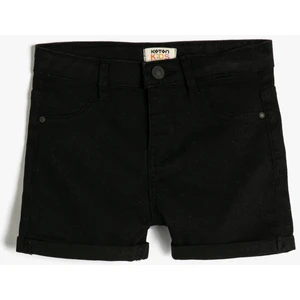 Kot Şort Cepli Pamuklu