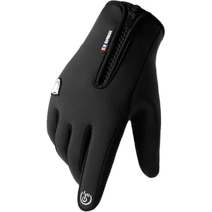 Unisex Windproof Su Itici Dokunmatik Ekran Kışlık Eldiven (Yurt Dışından)