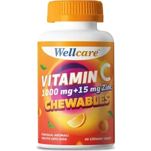 Vitamin C & Çinko 60 Çiğneme Tableti