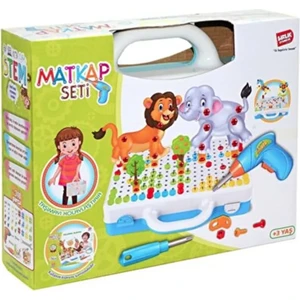Eğitici Matkap Seti Hayvanlar 3D Stem Creative