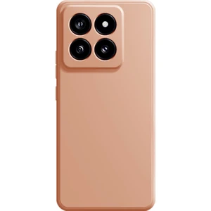 LR Joyful Xiaomi 14 Yumuşak Tpu Kasası Düz Kenar Anti-Fall Şok Geçirmez Telefon Kapağı (Yurt Dışından)