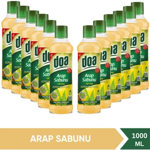 Çok Amaçlı Temizleyici Arap Sabunu 1000 ml X12 Adet