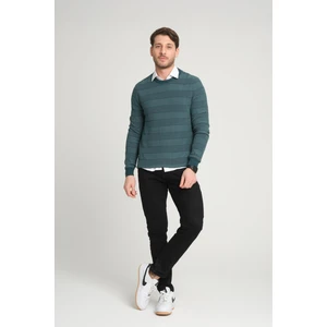 Alexander Gardi Bisiklet Yaka Desenli KAZAK(E21-18113)