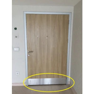 Htm Yapı Kalite Kapı Altı Koruması Saten - Alaminyum