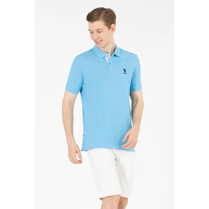 U.S. Polo Assn. Erkek Turkuaz Tişört Basic 50263236-VR093