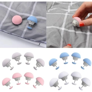 16 Adet Pembe , Mavi , Beyaz , Gri Yorgan Tutucu, Yorgan Kaydırmaz ,battaniye Tutucu ,çarşaf Tutucu