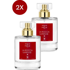 Aqua Di Polo 1987 La Rocca La Rouge 50 ml x 2 Kadın Parfüm Seti STCA000801
