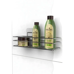 Yapışkanlı Banyo Düzenleyici Banyo Aksesuar Şampuanlık Duşakabin Rafı