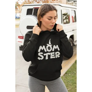 Pamuklu Tarz Oversize Kadın Kapşonlu Sweatshirt