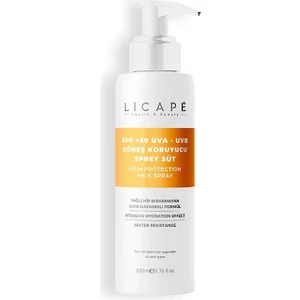 Spf 50 Faktör Uva - Uvb Güneş Koruyucu Sprey Süt 200ml