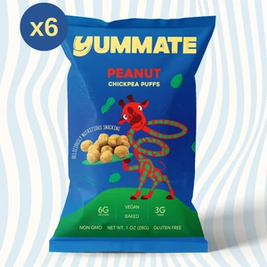 Vegan Glutensiz Fıstık Aromalı Fırınlanmış Nohut Cipsi 6 x 28 gr