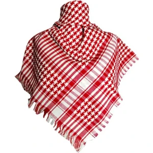 Kırmızı Puşi,filistin Puşisi, Arap Şalı,unisex Puşi - Filistin Kefiyesi,yöresel Puşi,kürt Puşisi