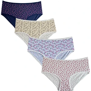 Kadın 4'lü Büyük Beden Külot