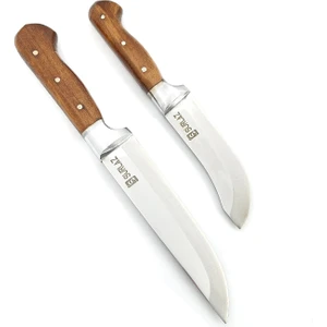 Handmade 2 Parça Bıçak Seti Yüzme-Kesme 2