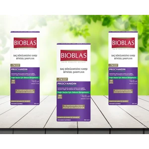 Saç Dökülmesine ve Yağlanmaya Karşı Şampuan 360 ml 3 Adet