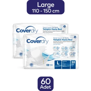 Bel Bantlı Hasta Bezi Large 30 Lu 2 Paket
