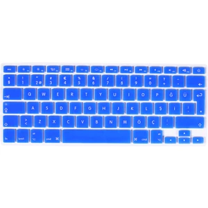 Hk Teknoloji Macbook Air 13.3' A1466 - A1369 Uyumlu Q Silikon Klavye Koruyucu Türkçe